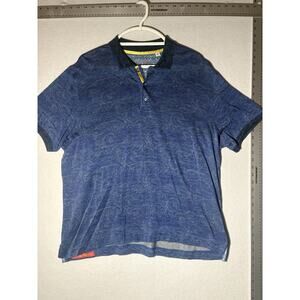 Robert Graham Men’s Collared Shirt Blue Size Xl